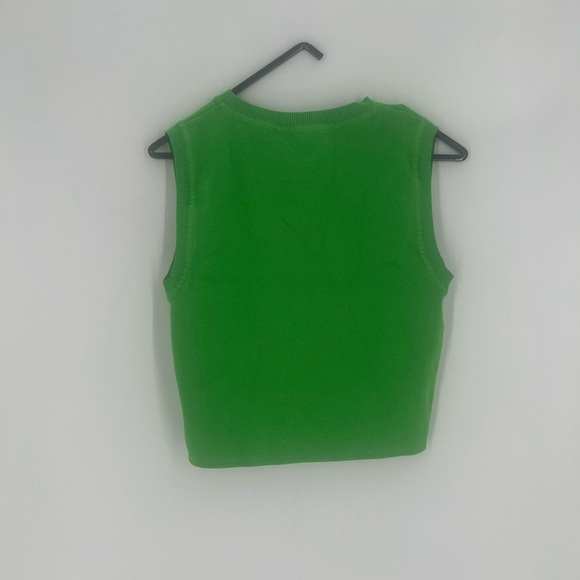 Zara Knit Cropped Sleeveless Muscle Tank Top - Picture 6 of 6